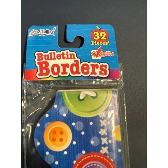ART SKILLS BULLETIN BORDERS FOR SCHOOL 32 PCS ALL NEW AND SEALED - Picture 3 of 6